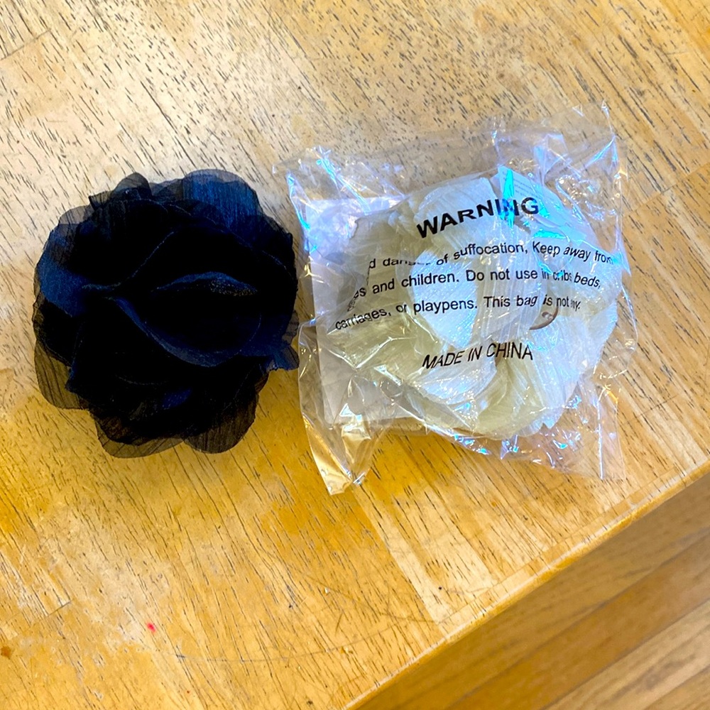 Chiffon Rosette Hair Claw